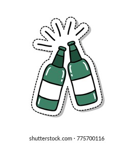beer doodle icon