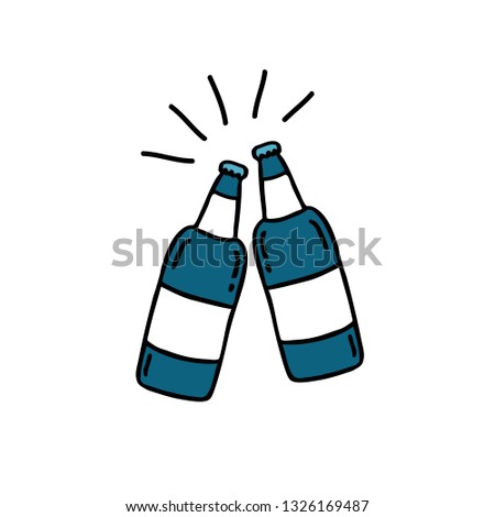 beer doodle icon
