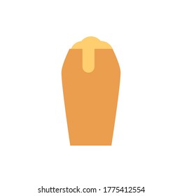 Beer, drink icon. Simple color vector elements of hipster style icons for ui and ux, website or mobile application
