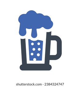 Beer drink Icon, Vector Graphics