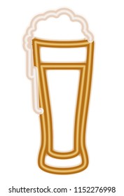 beer drink isolated icon