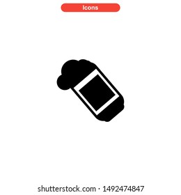 beer drinks icon isolated sign symbol vector illustration - high quality black style vector icons

