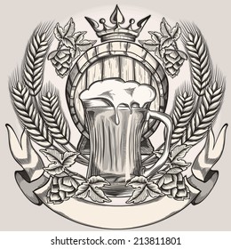 Beer emblem