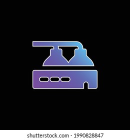 Beer Factory blue gradient vector icon
