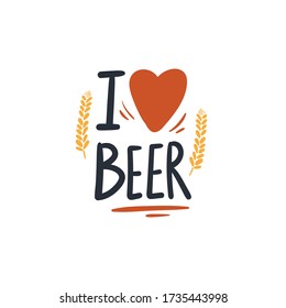 Beer fest. Vector illustration in doodle style. Isolated on a white background. Party celebration in a pub.