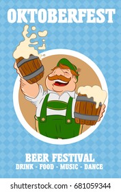 beer festival cartoon