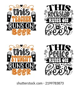 Beer Festival celebration Vector Design. Vector EPS Editable Files Bundle.