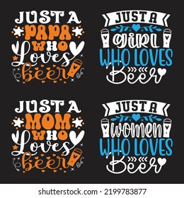 Beer Festival celebration Vector Design. Vector EPS Editable Files Bundle.