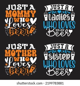 Beer Festival celebration Vector Design. Vector EPS Editable Files Bundle.