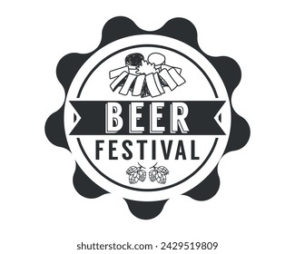 beer festival typography t-shirt design