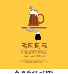 Beer Festival Vector Illustration.EPS10