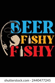 
Beer Fishy Fishy eps cut file for cutting machine