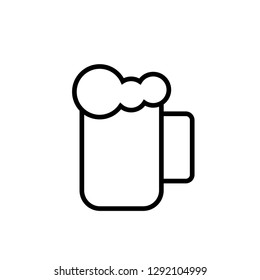 beer flat icon mug