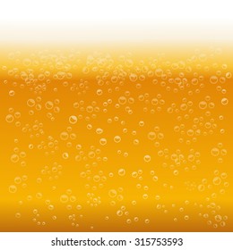 Beer foam background vector illustration