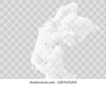 seamless texture of black sponge or foam Stock Photo
