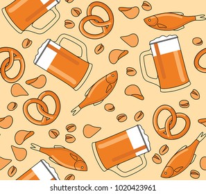 Beer and food patter