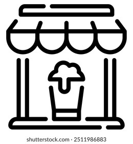 Beer Garden icon for web, app, infographic, etc