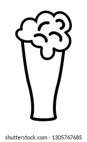 beer glass cartoon