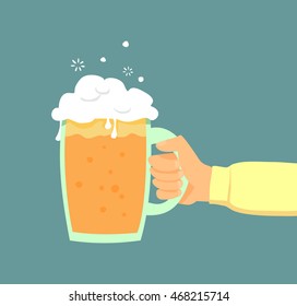 beer glass cartoon 