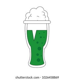 Beer glass cup