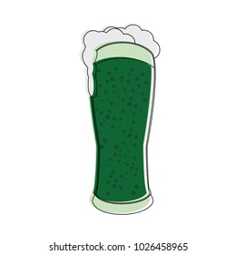 Beer glass cup