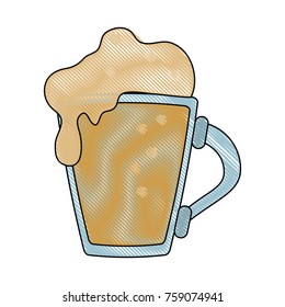 Beer glass cup