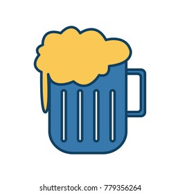 Beer glass cup