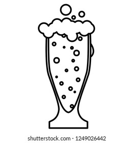 Beer glass design