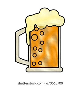 Beer glass design