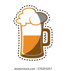 beer glass drink icon