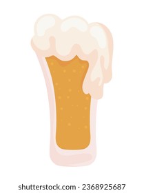 beer glass drink icon isolated