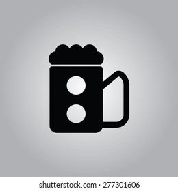 Beer Glass Icon.