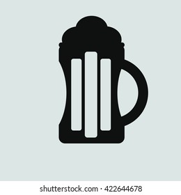 Beer glass icon