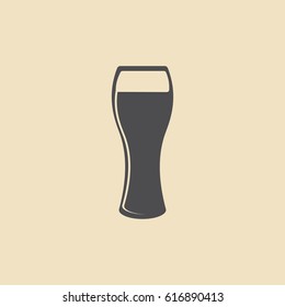 Beer glass icon