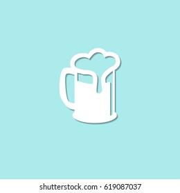 Beer glass icon