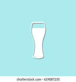 Beer glass icon