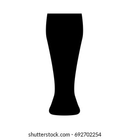 Beer glass icon .
