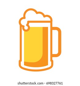Beer glass icon