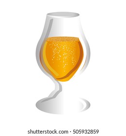 beer glass icon image 