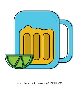 beer in glass icon image 