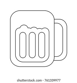beer in glass icon image 