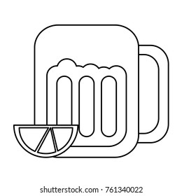 beer in glass icon image 