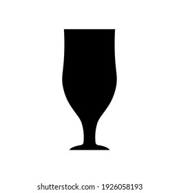Beer glass icon outline web sign symbol logo label