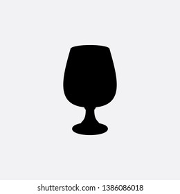 beer glass icon sign signifier vector