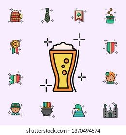 Beer, glass icon. St.Patricks day icons universal set for web and mobile