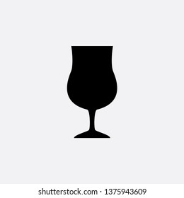 beer glass icon vector