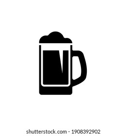 beer glass icon vector design trendy