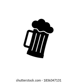 Beer glass icon vector illustration