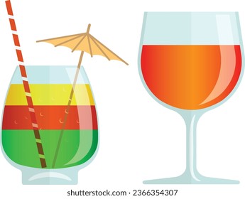 Beer Glass and mug vector design, set of beer, beer mug vector clip art