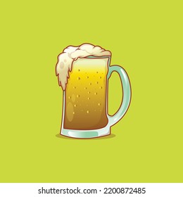 beer glass oktober fest illustration